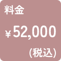 料金52,000円（税込）